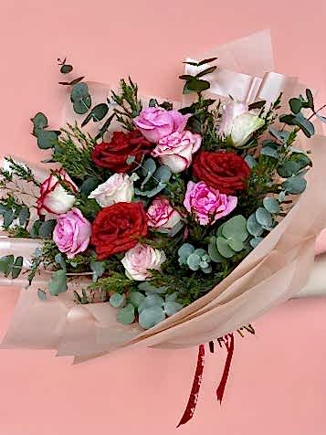 Love Karışık Gül Buketi